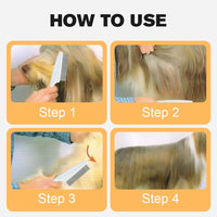 Pet Grooming Comb Stain Removal Tooth Brush for Dogs 