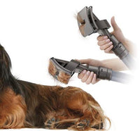 Pet Grooming Brush Vacuum Tool for Dogs & Cats Hair Removal